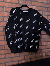 Misguided Playboy Pullover Sweatshirt