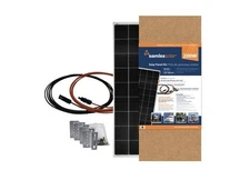 Samlex America SSP-200-KIT Solar Panel Kit, 200W w/ Cables/Connectors/Brackets
