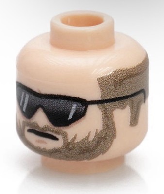 Brickmania Modern Head 360 Print