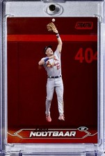 LARS NOOTBAAR RARE TOPPS RED FOIL INVESTMENT CARD ST LOUIS CARDINALS MINT SP