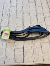 KONG Comfort  Reflective 6FT Blue Dog Leash W/ Mesh Pocket  Padded Handle, NWT