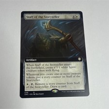 Magic: The Gathering Staff of the Storyteller ONE Rare White Artifact 048 Dan S…