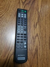 Sony RM-U306B Remote Control AV System 2 OEM Original Genuine Works Great Tested