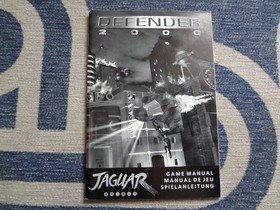Defender 2000 (Atari Jaguar, 1996, Complete in Box/CIB, Llamasoft)