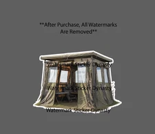 Hunting Blind Sticker Waterproof Decal Outdoor Deer Buck Wildlife Gift NEW