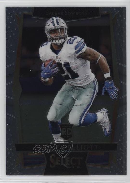 2016 Panini Select Concourse Ezekiel Elliott #82 0u9w
