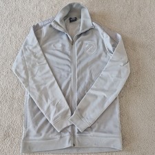 WEST HAM UMBRO JACKET UK Size M Grey Zip Up Tracksuit top 