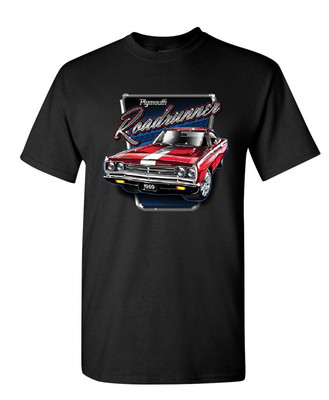 Plymouth Roadrunner T-Shirt American Muscle Car Route 66 Herren S M L XL 2,3,4XL
