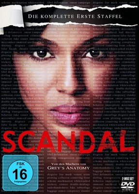 Scandal - Staffel 1 [2 DVDs]