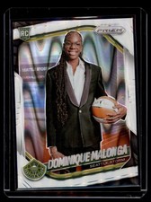 2025 Panini Prizm WNBA #144 Dominique Malonga White Seismic Prizms
