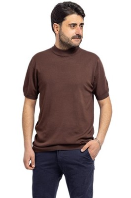Herren T-Shirt Faden Halbarm Shirt Halbarm Unterjacke Casual VEQUE
