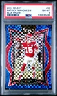 2024 PANINI SELECT BLUE PRIZM #33 PATRICK MAHOMES II 228/249 PSA 8