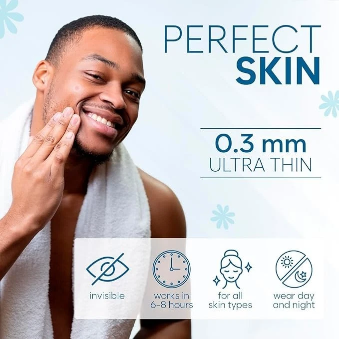 Pimple Patches for Face (180 Count), Zit Patches for Blemishes, Hydrocolloid - Image 4 of 4