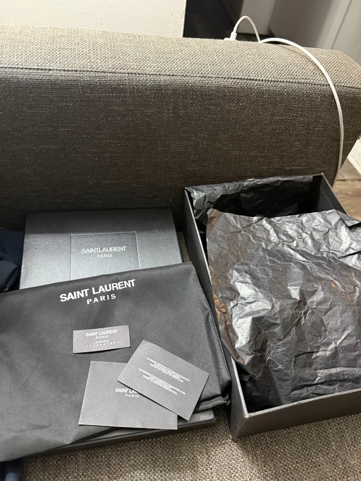 Saint Laurent Black Babylone heel YSL 12us women - Image 3 of 3