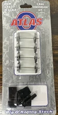 Atlas O Scale #7037 2-Rail Conversion Kit w/33" Wheels 1:48 NIP!