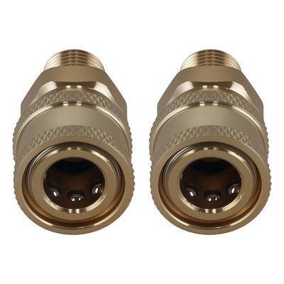 #ad 2* 1 4quot; Quick Connect Male NPT Thread Pressure Washer Fitting Coupler Adapter $18.35