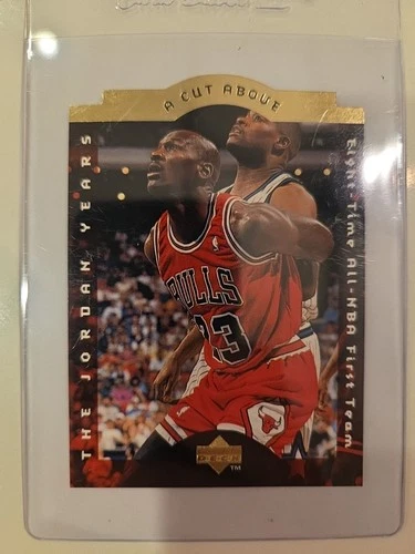 1996-97 Michael Jordan Upper Deck A Cut Above Basketball Card #CA3