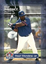 2000 Fleer Impact #170 Raul Mondesi
