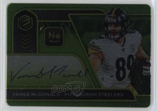 2020 Panini Elements Steel Signatures Neon 8/10 Vance McDonald #SS-VM Auto 9ut