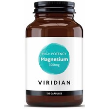 Viridian High Potency Magnesium Supplement 300mg 120 Capsules 0.43 per thousand milligrams