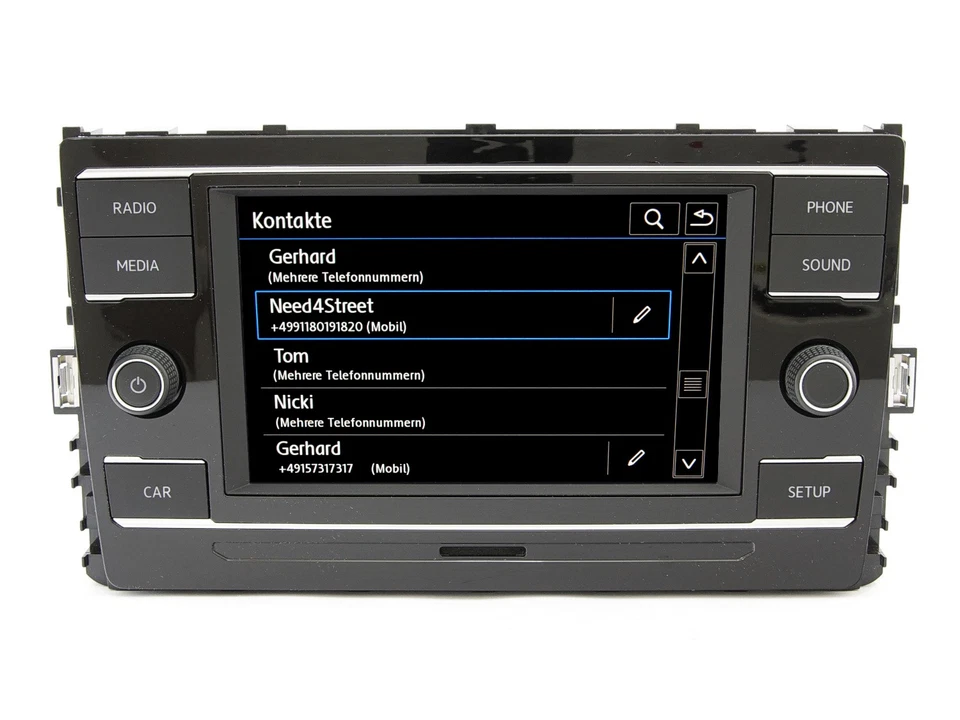 Radio Composition Color Bluetooth Colour 2017 🚗 VW Golf 7 VII Passat 3G B8 - Bild 2 von 4