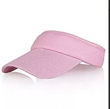 Pink Sun Visor Hat For Women And Girls