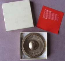 Chevron 1879-1979 Bronze Centennial 100 Yrs Commemorative Medallion Primo Angeli