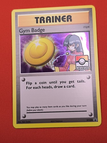 Sabrina Gym Badge XY208 Evolutions Exclusive Holo Rare Promo Pokemon Card - Picture 11 of 14