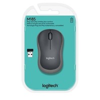 Logitech Maus Wireless M185 Gr MäUse 910-002238 Maus