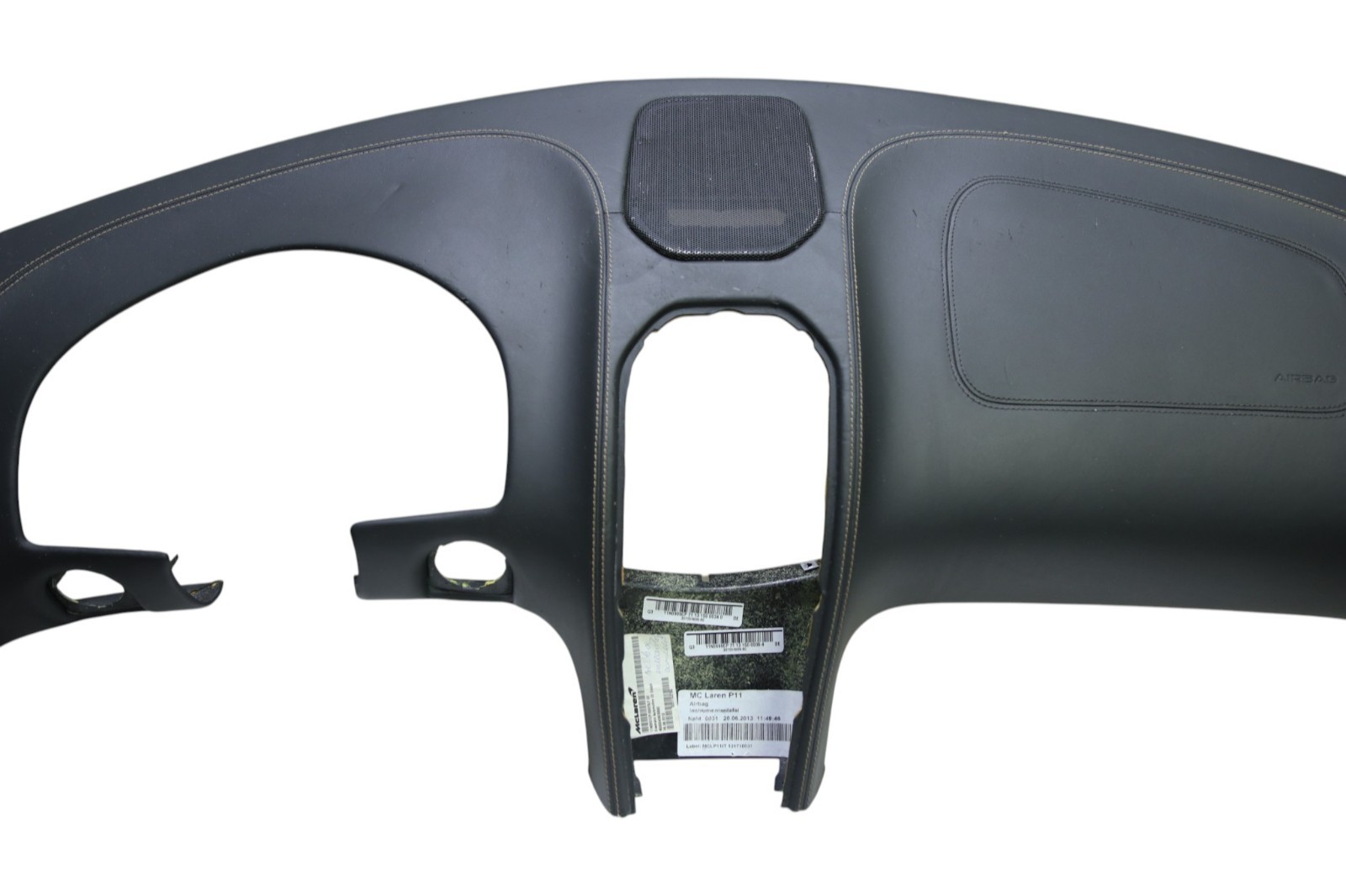 McLaren MP4-12C Front Black Leather Dash Panel 2012 2013 2014 OEM