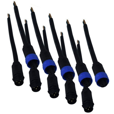 #ad #ad 5 Pairs 3 Cores 3 Pin IP68 Waterproof Connector PA66 waterproof connection ca... $30.46