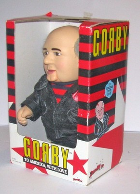 GORBY TO AMERICA WITH LOVE 人形 フィギュア Mikhail Gorbachev - GORBY Doll ~ To America With Love. Vintage