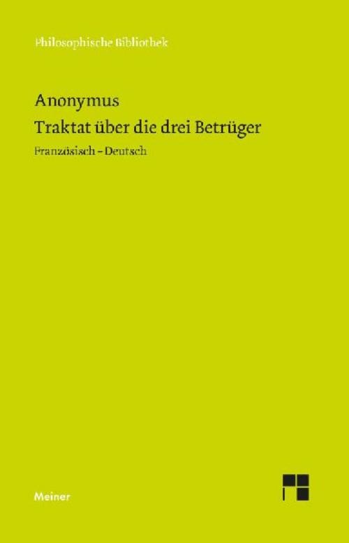 Traktat über die drei Betrüger Anonymus