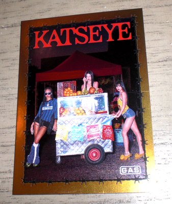 2025 KATSEYE x GAS Daniela GOLD FOIL 1/1 Trading Card Photocard
