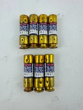 x(7) Bussman Fusetron FRN-R-1 1/2 Class RK5 Fuse 250v 1.5 Amp New Old Stock