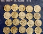 Roosevelt Dimes Lot Of 20 1943-1964 90% Silver 10C