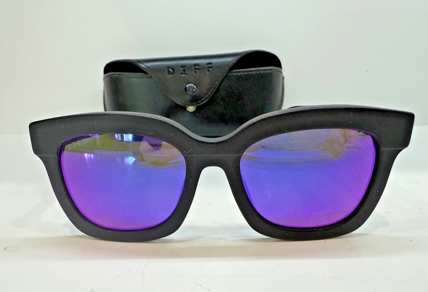 Diff Sunglasses Let's Make A Difference Cateye Re… - image 1