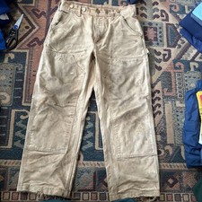Carhartt Double Knee Pants 32x30 Workwear Y2K Thick Distressed
