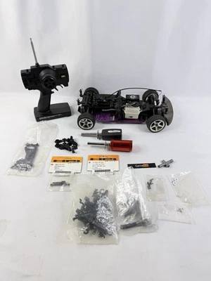 RARE ! For parts HPI RS4 engine car chassis vintage With Extra And Remote - image 1 of 4
