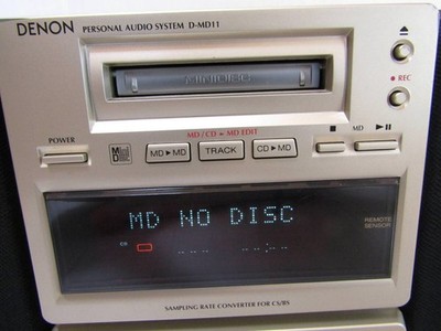 DENON D-MD11 CD・MDデッキ DENON D-MD11 CD MD Mini Radio Cassette Player | eBay
