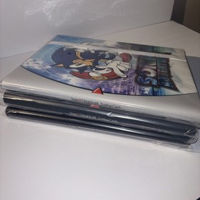 3 SEGA DREAMCAST TRADING CARD BINDERS LIMITED RUN GAME SONIC ADVENTURE SHENMUE +