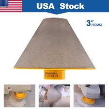 3-1/4" Diamond Milling Finger Bits Cone Bit for Angle Grinder Countersink Tile