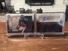 2014 Panini Playbook  Rookie Card Booklet Jordan Matthews #/299 Auto RC. rookie card picture