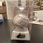 Tampa Bay Devil Rays Team Signed Baseball Inaugural Season 1998 Display Case