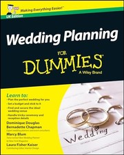 Wedding Planning For Dummies by Chapman, Bernadette Book The Cheap Fast Free