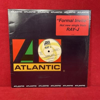 Ray J Formal Invite 12'' Single Promo LP Vinyl Record Feat. Pharrell PR 300629