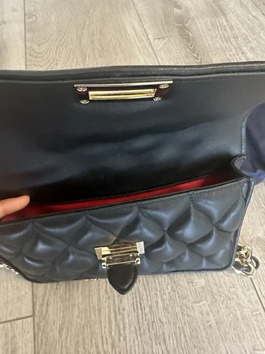 Aspinal of London Lottie Pillow Clutch in Black Napa Leather - Sold out - Picture 3 of 3