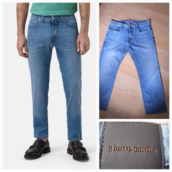 Men Pierre Cardin Jeans Blue 34 / L / 50
