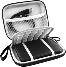 Lacdo Hard Drive Carrying Case for Western Digital WD Elements/Wd My Passport/My