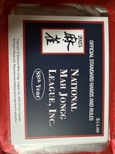 National Mah Jongg League Mahjong Standard Size Cards Four-Pack - Official 2025